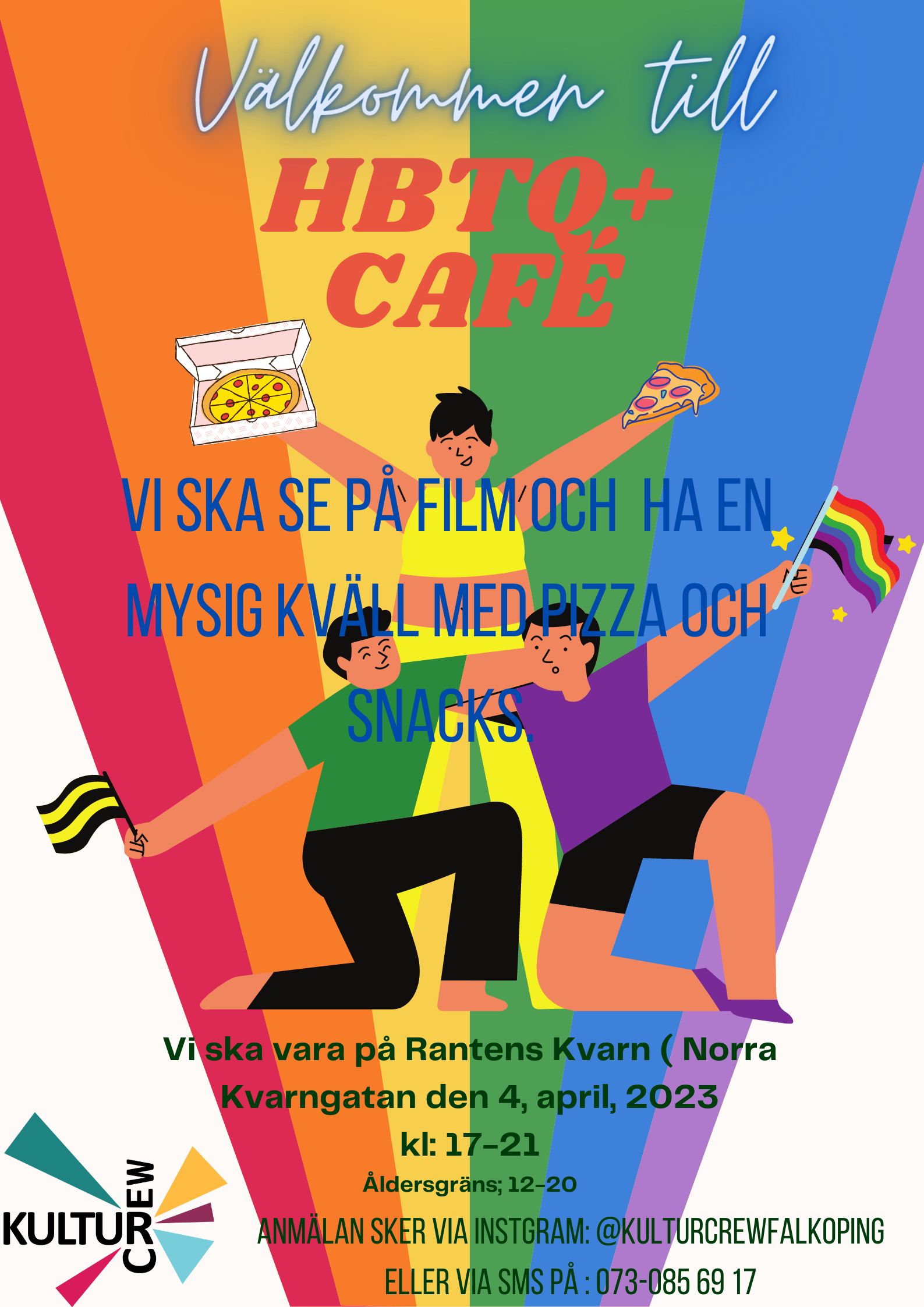 HBTQI-café på Kvarnen 4 april 2023